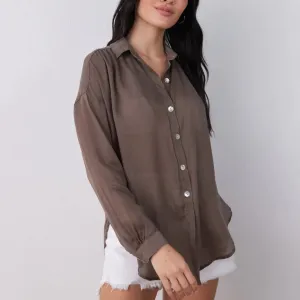 Bella Dahl Flowy Beach Shirt