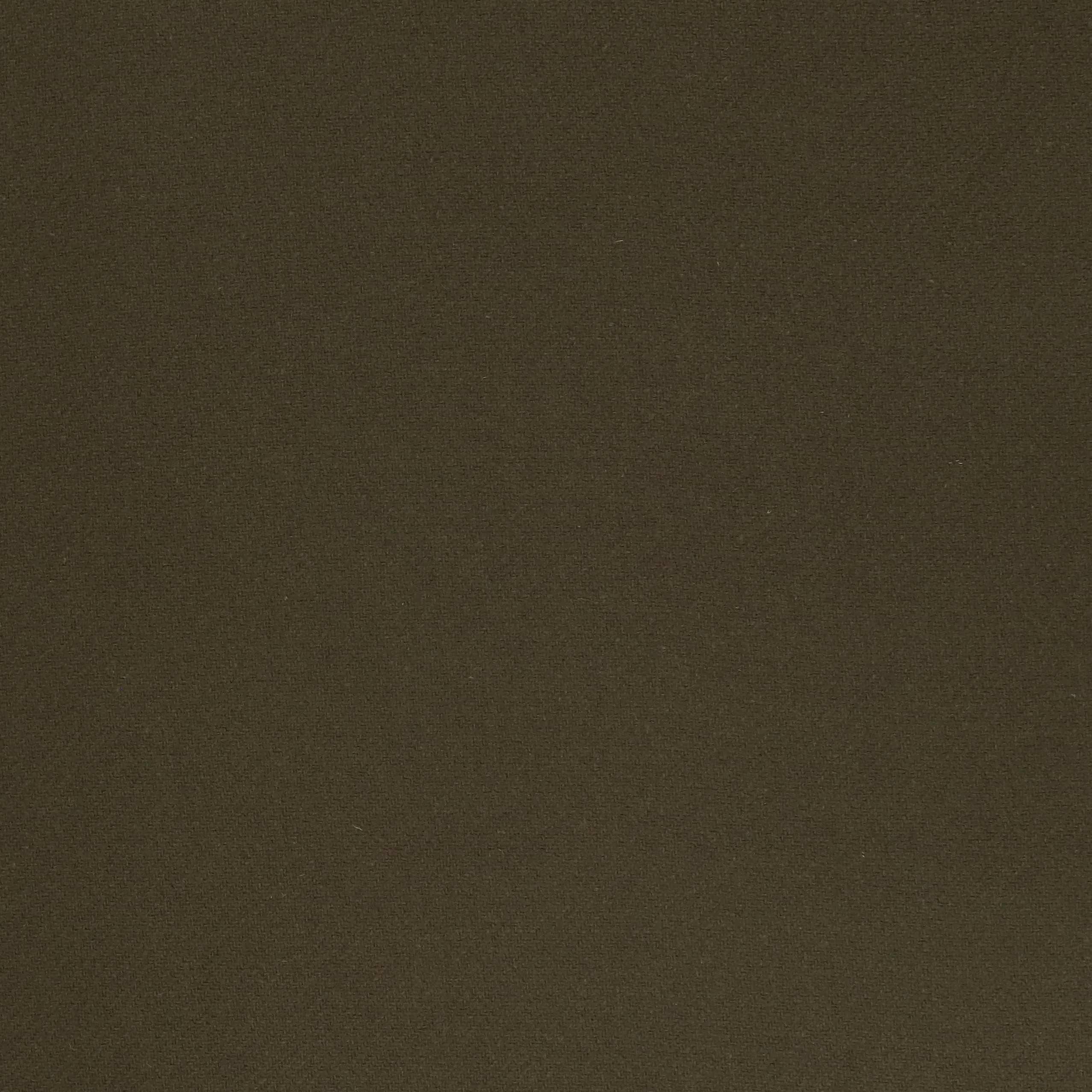 Deadstock Wool Cashmere Blend Coating - Dark Olive Green