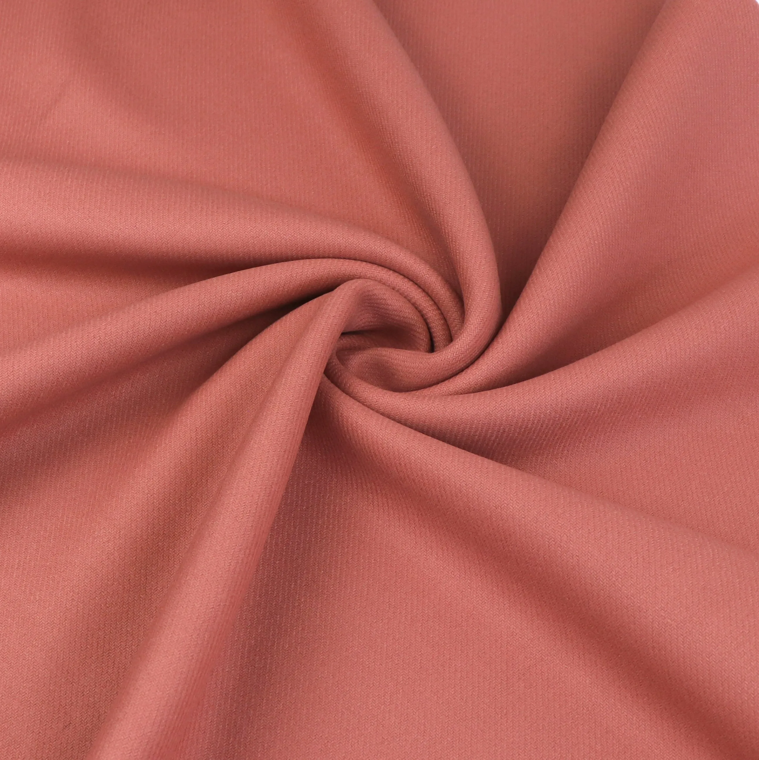 Deadstock Wool Cashmere Blend Coating - Salmon Pink