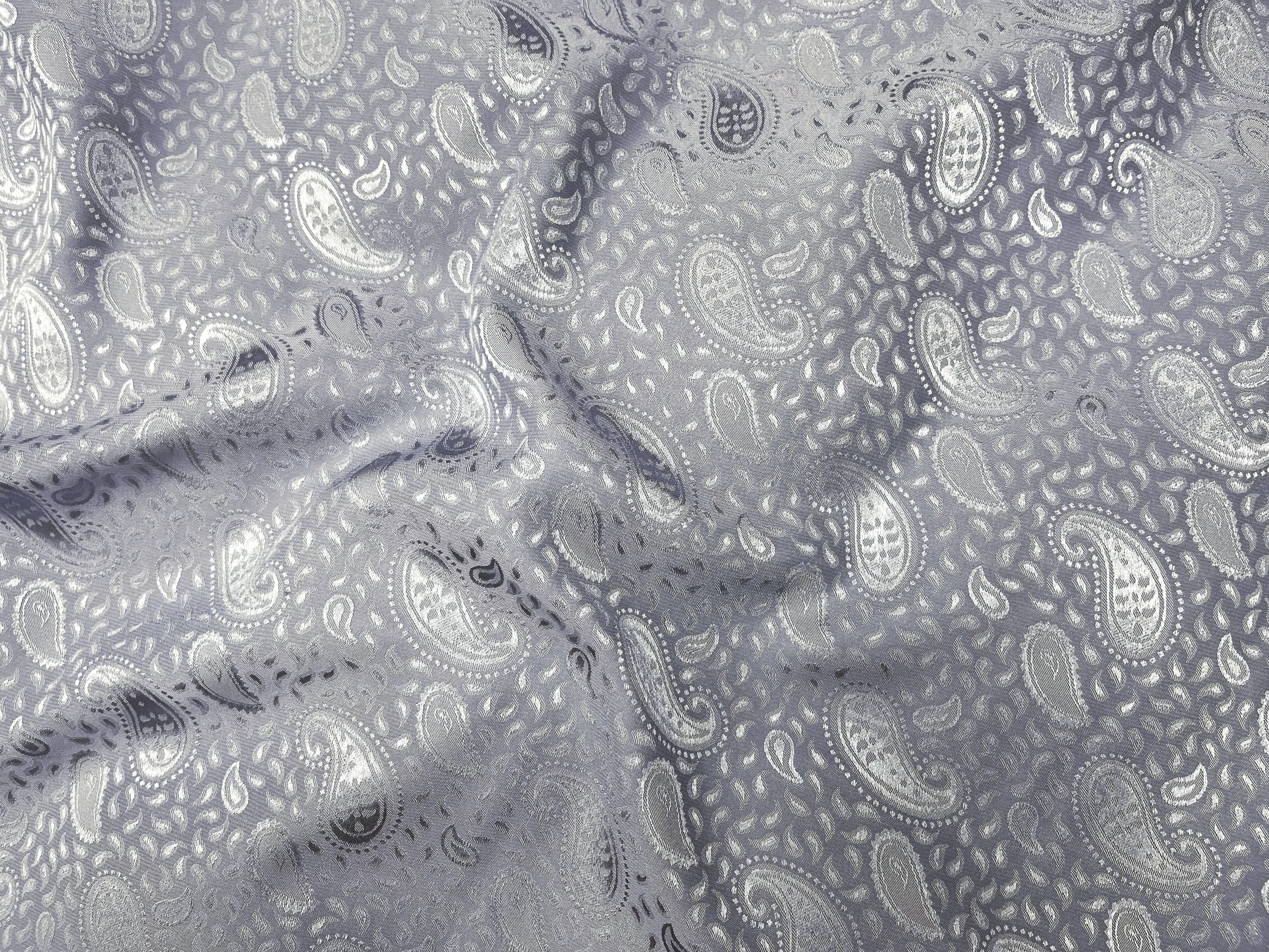 Double-Sided Embossed Jacquard - Paisley