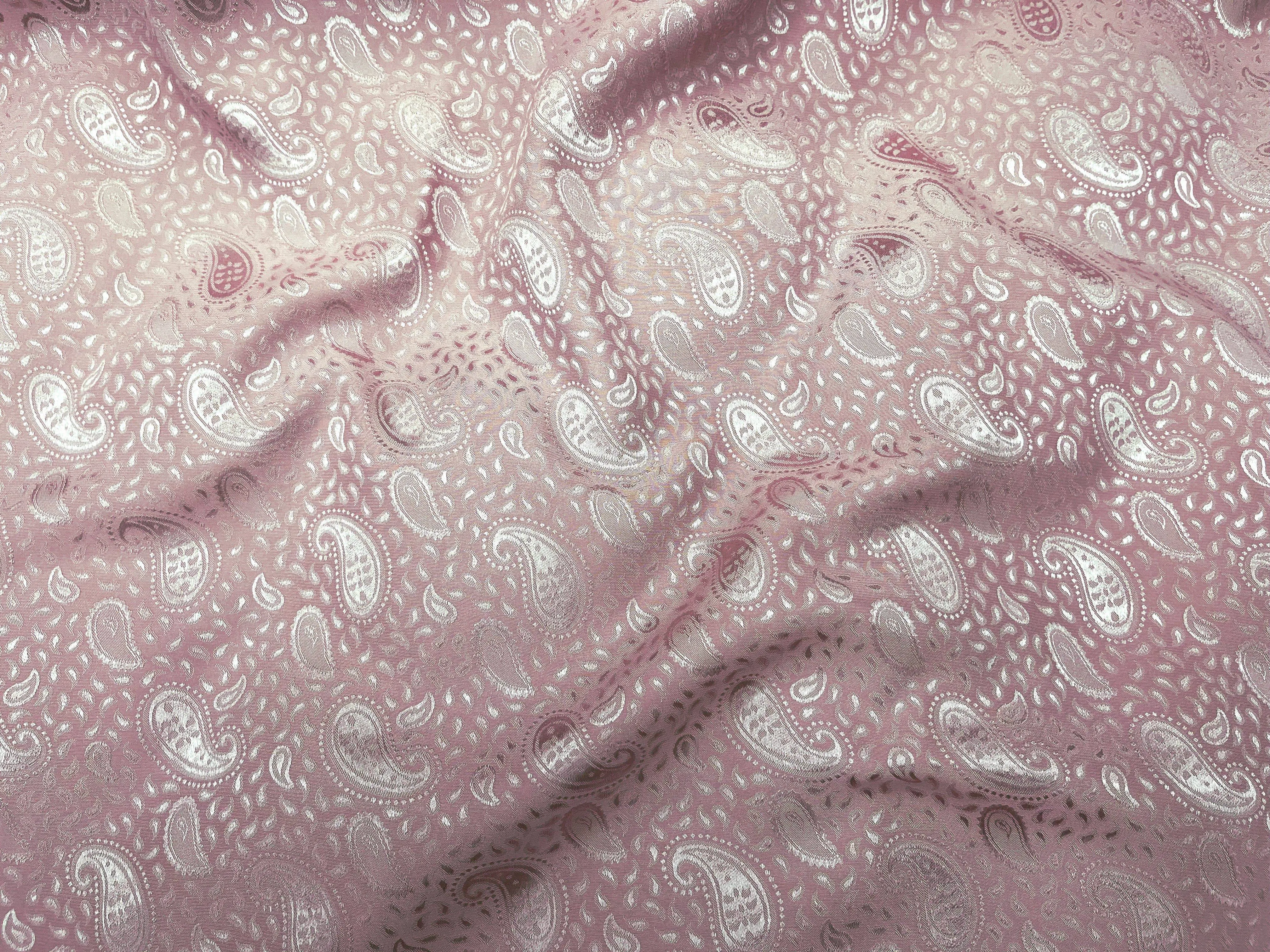 Double-Sided Embossed Jacquard - Paisley