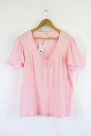 Elm Pink Flowy Top 16