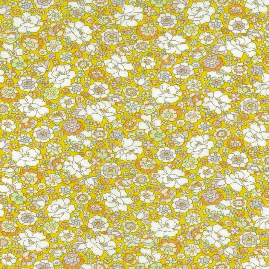 Flownny Soft Ditsy Cotton Lawn - KOKKA Original Design