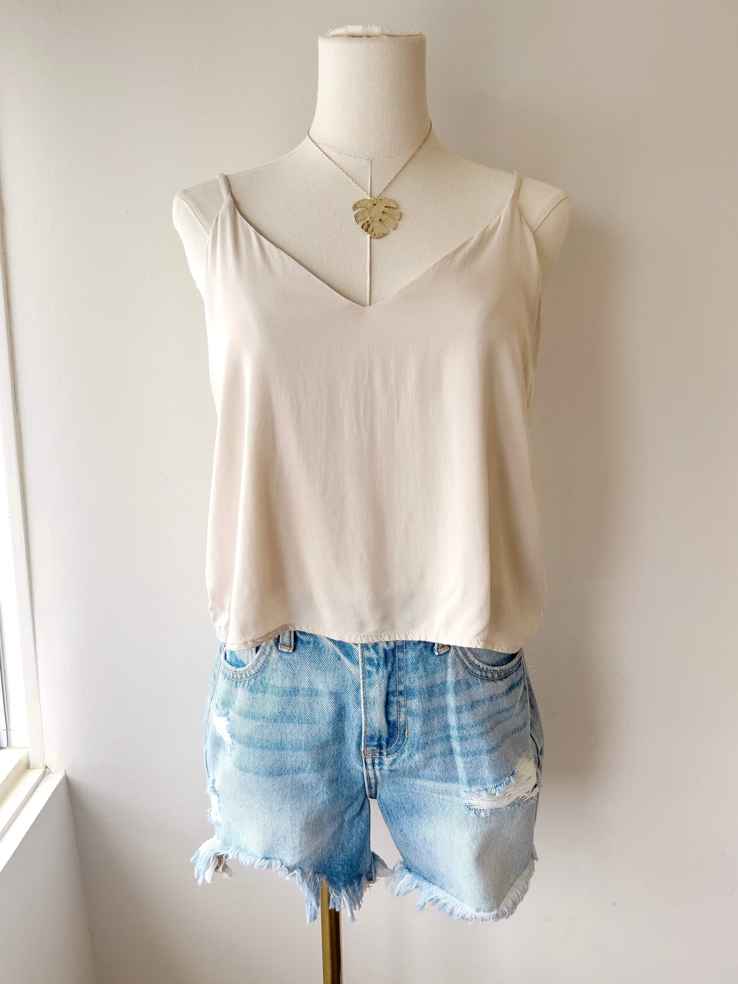 Flowy Cropped Tank (4 colors)