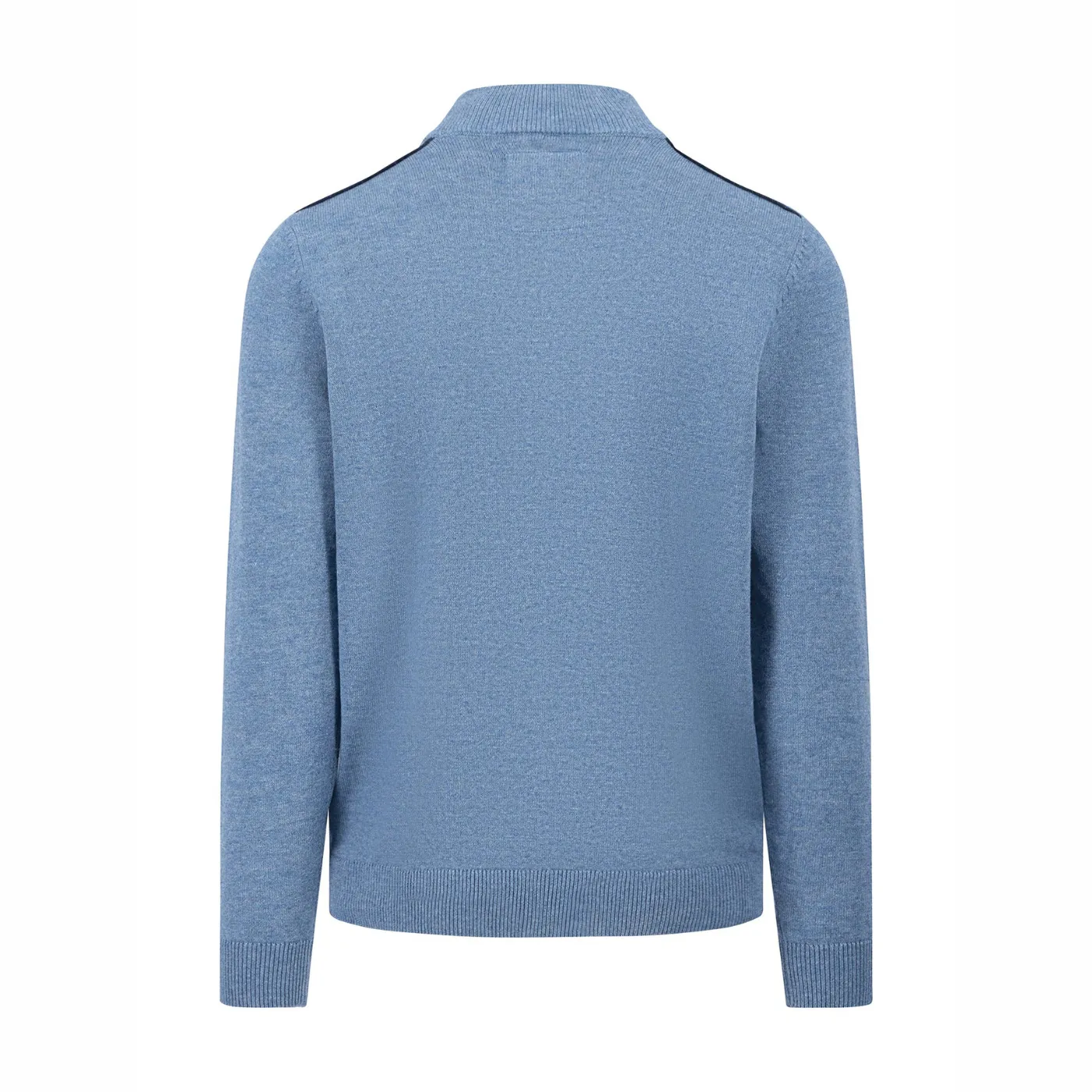 Fynch-Hatton Cotton/Wool Mix Half Zip Knit