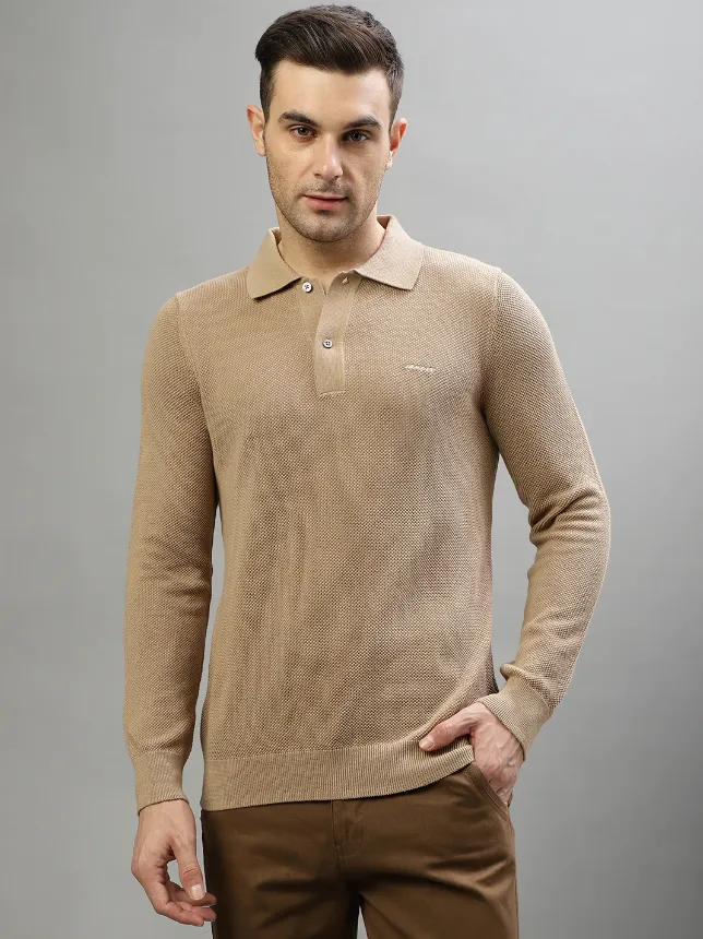 GANT - Cotton Pique Polo, Dark Khaki