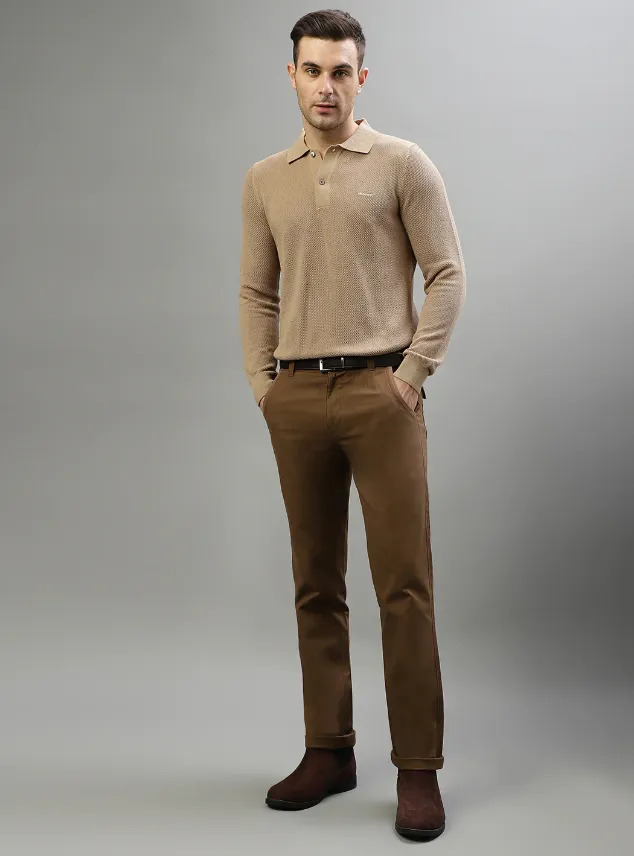 GANT - Cotton Pique Polo, Dark Khaki