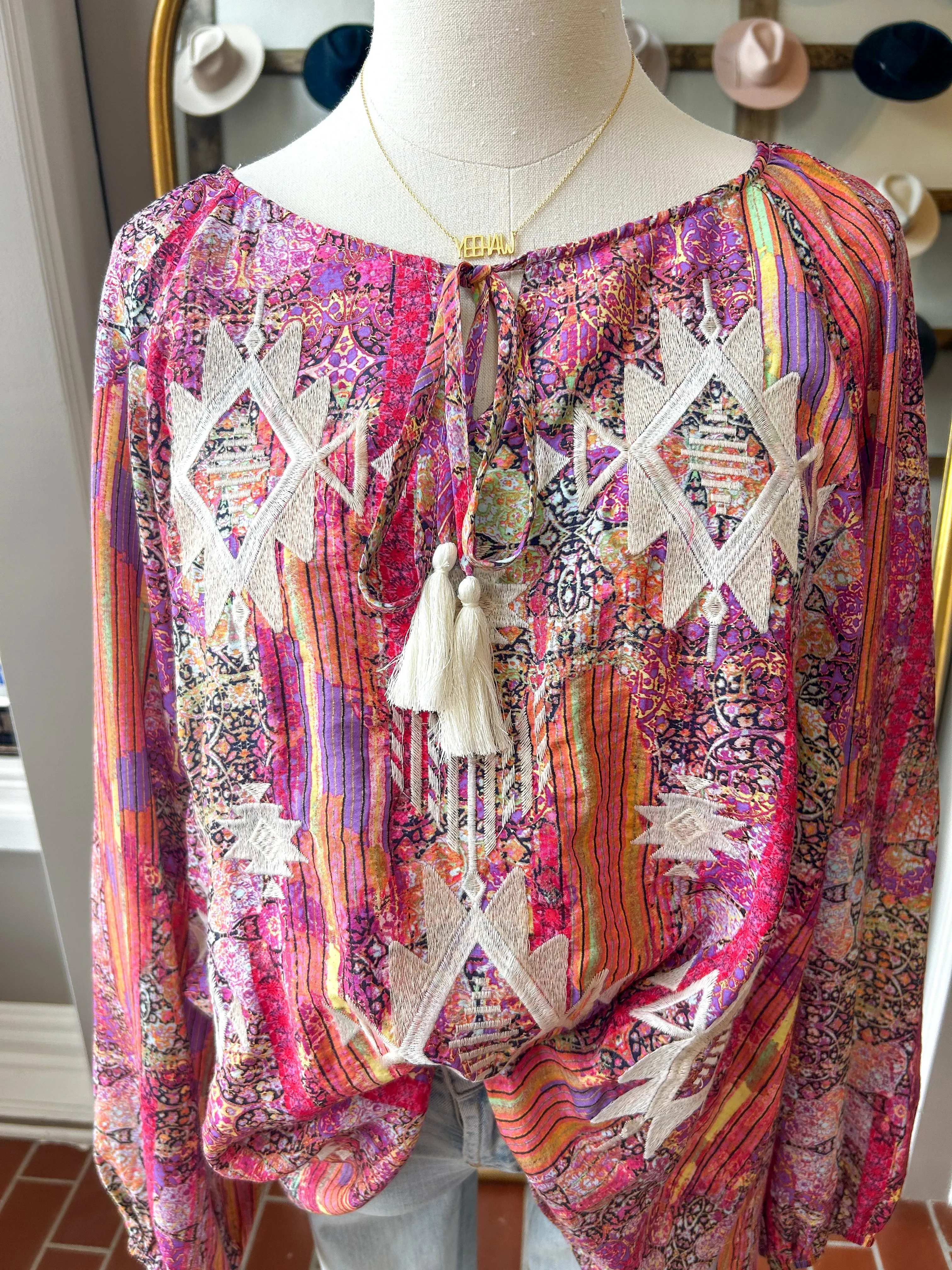 Jill Aztec Top