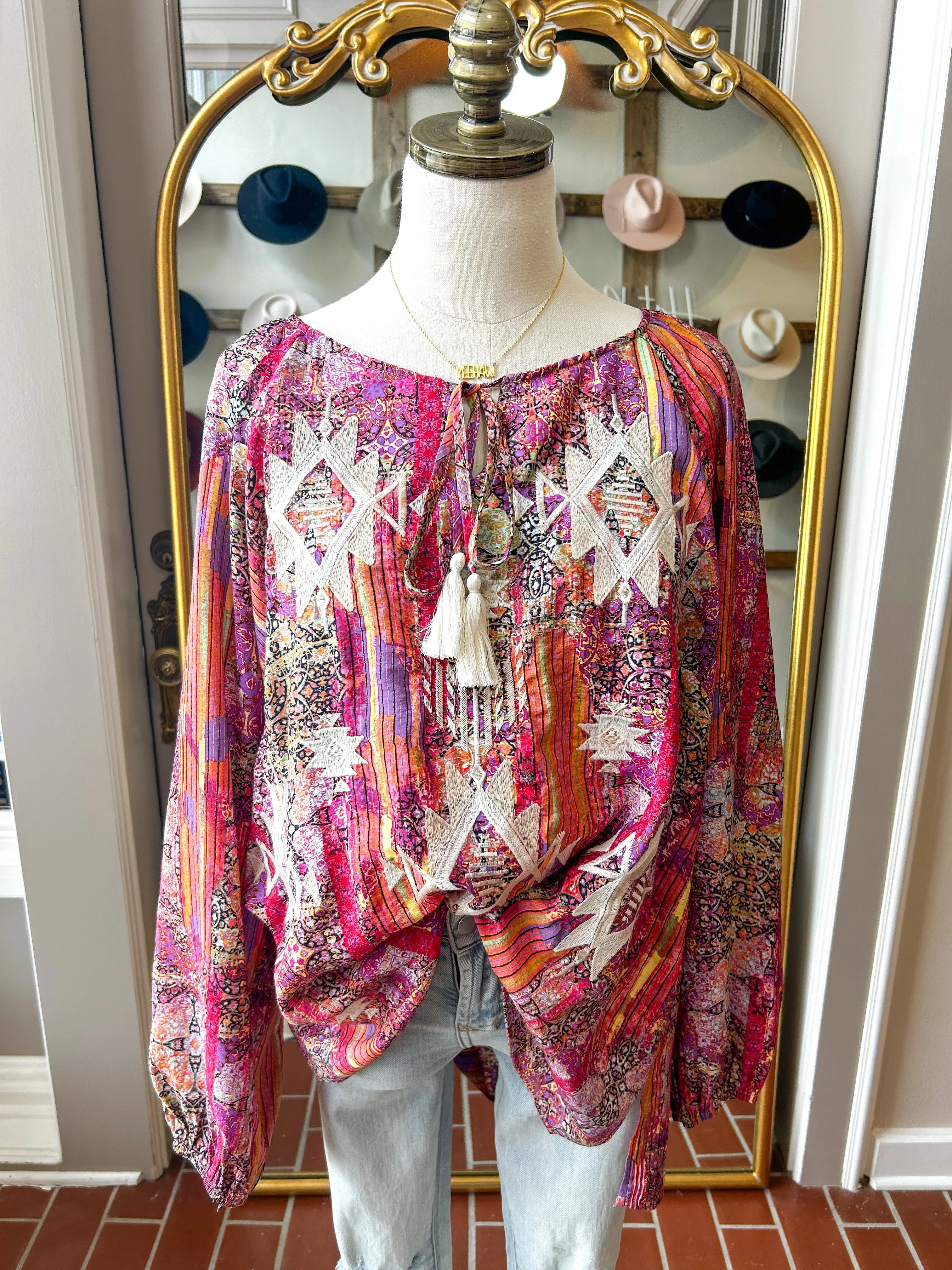 Jill Aztec Top