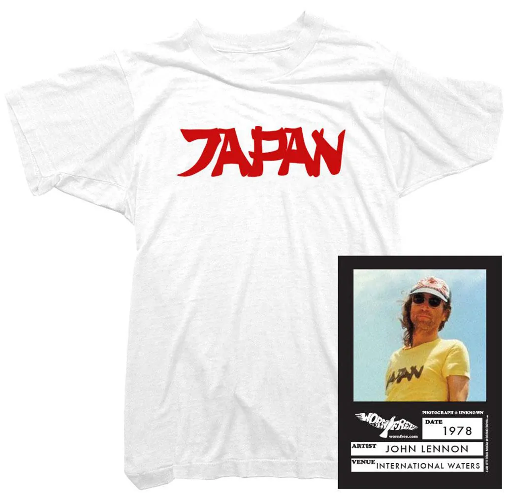 John Lennon T-Shirt - Japan Tee worn by John Lennon