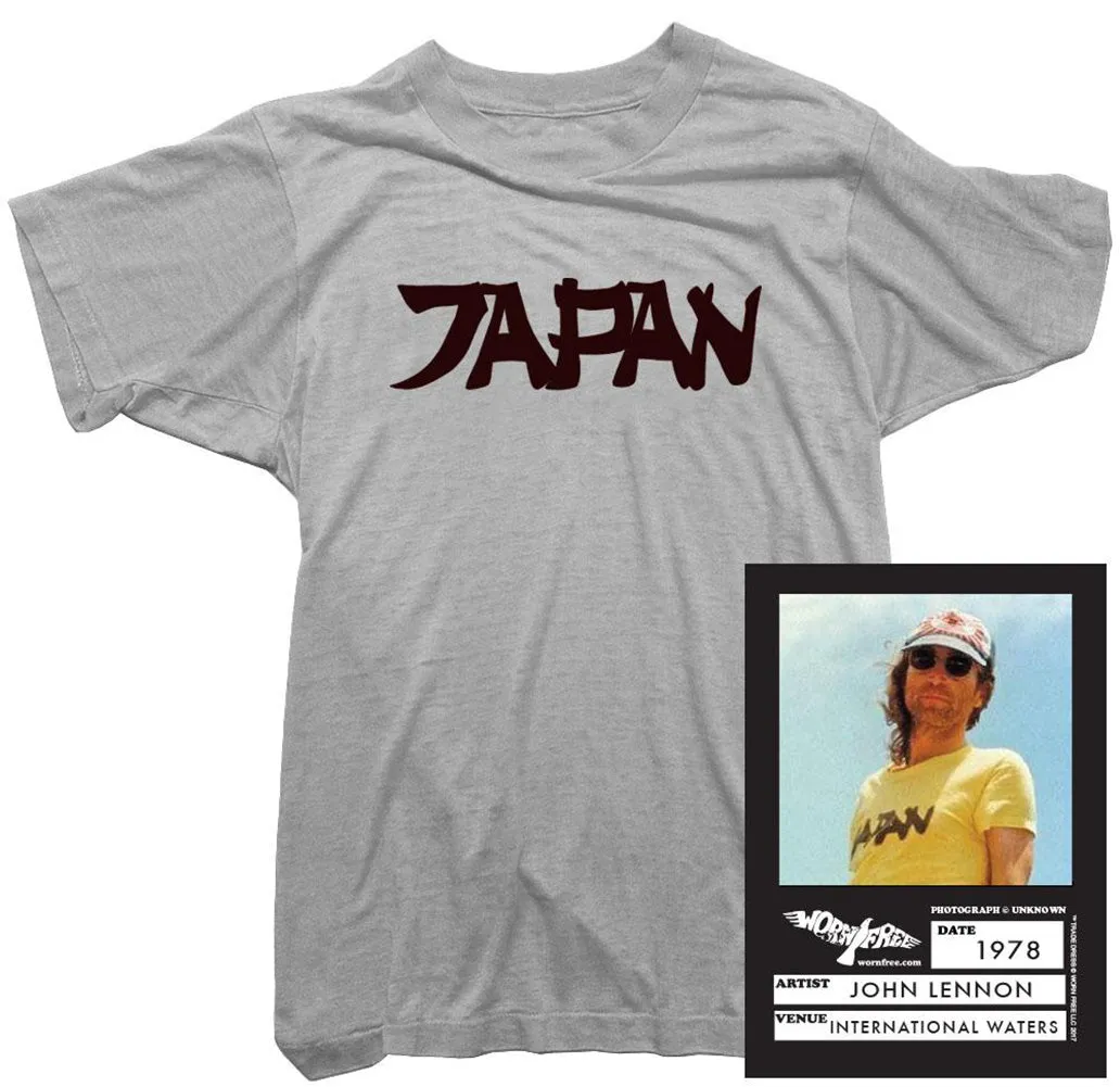 John Lennon T-Shirt - Japan Tee worn by John Lennon