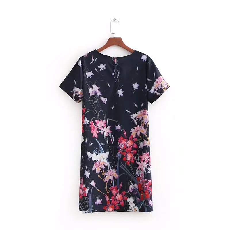 Katie Floral Print Shift Dress