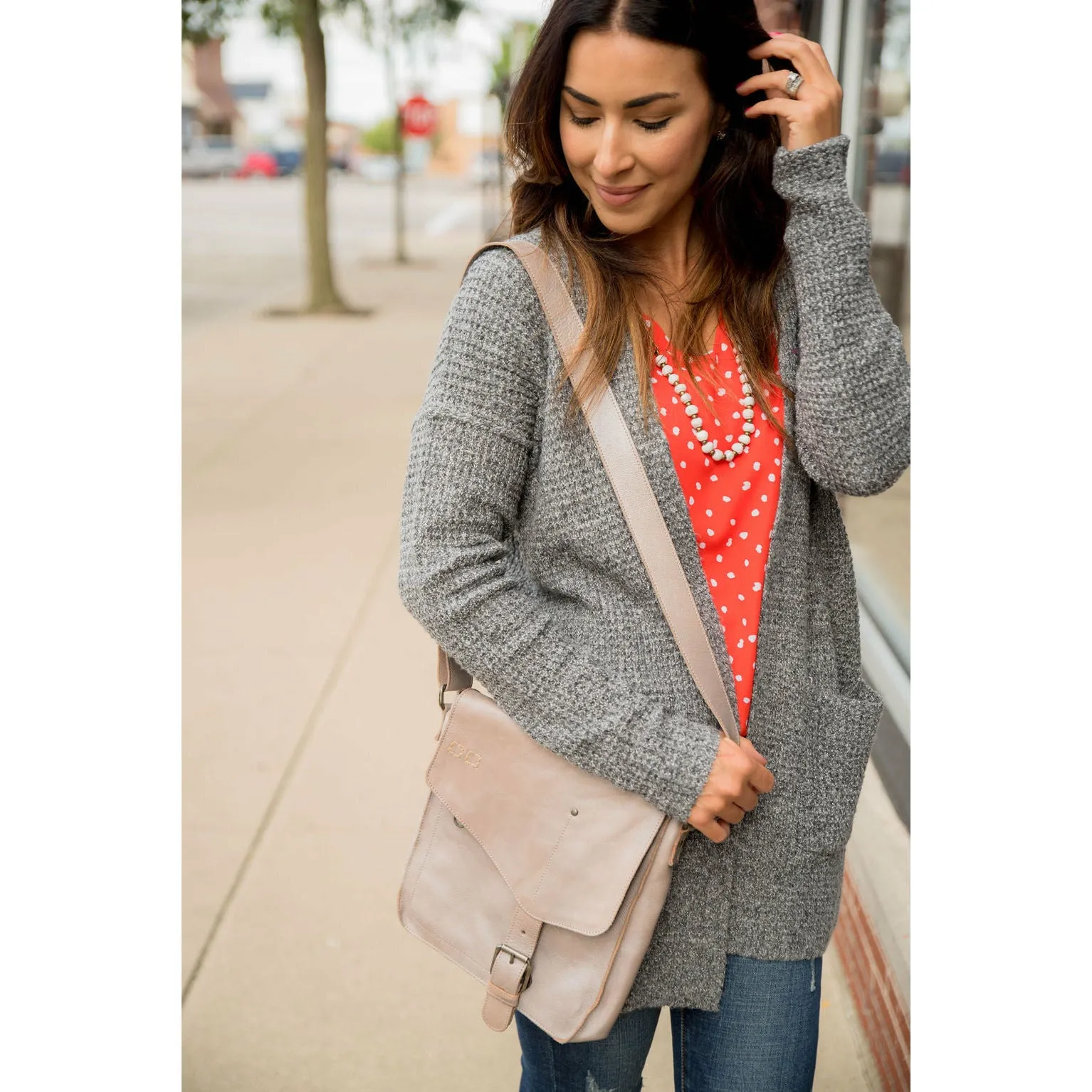 Knit Pocket Cardigan