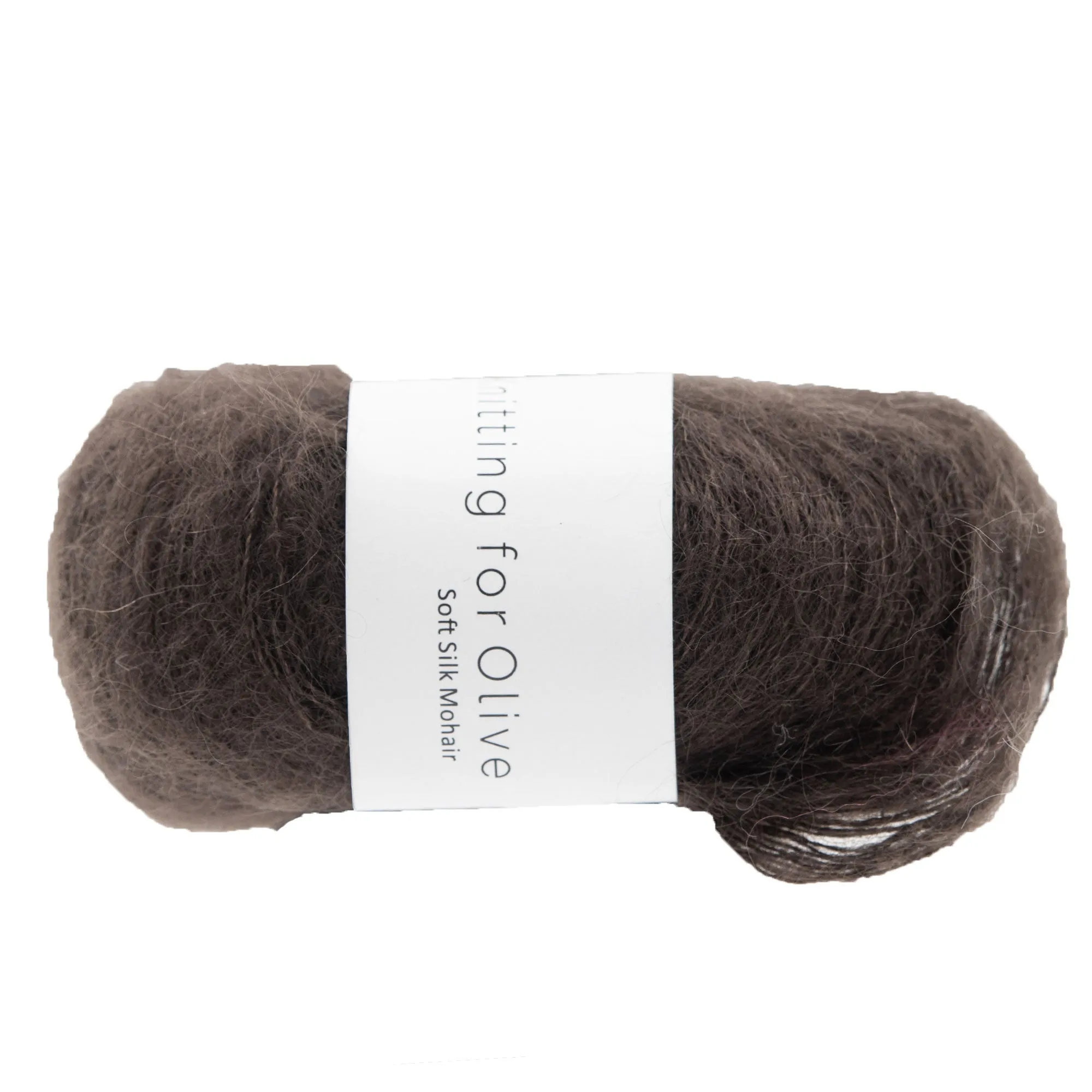 Knitting for Olive Soft Silk Mohair Yarn - Brown Bear