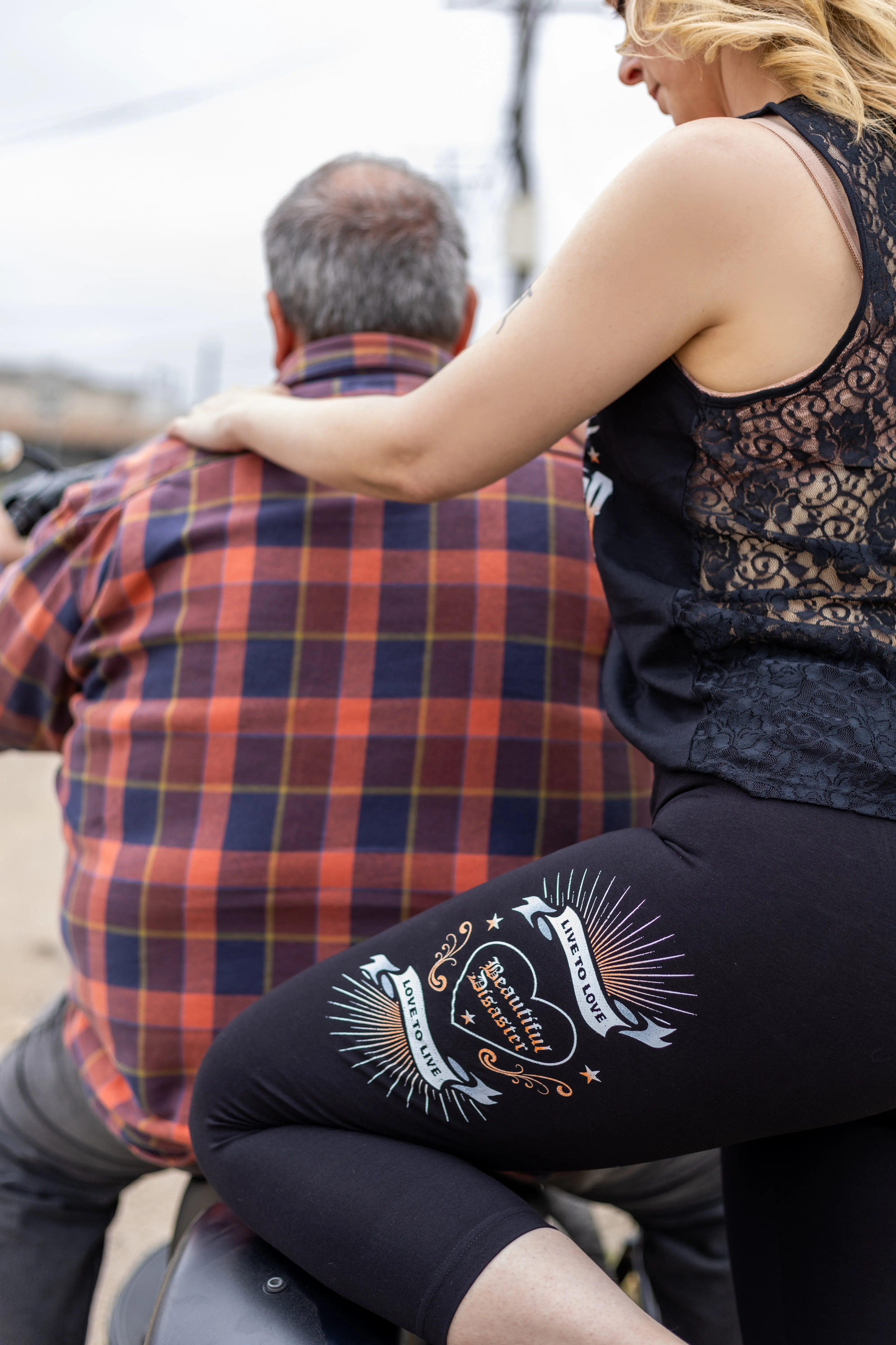 Live To Love Laceback Tank