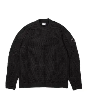 Maglione CP Company Knitwear Lambswool Nero