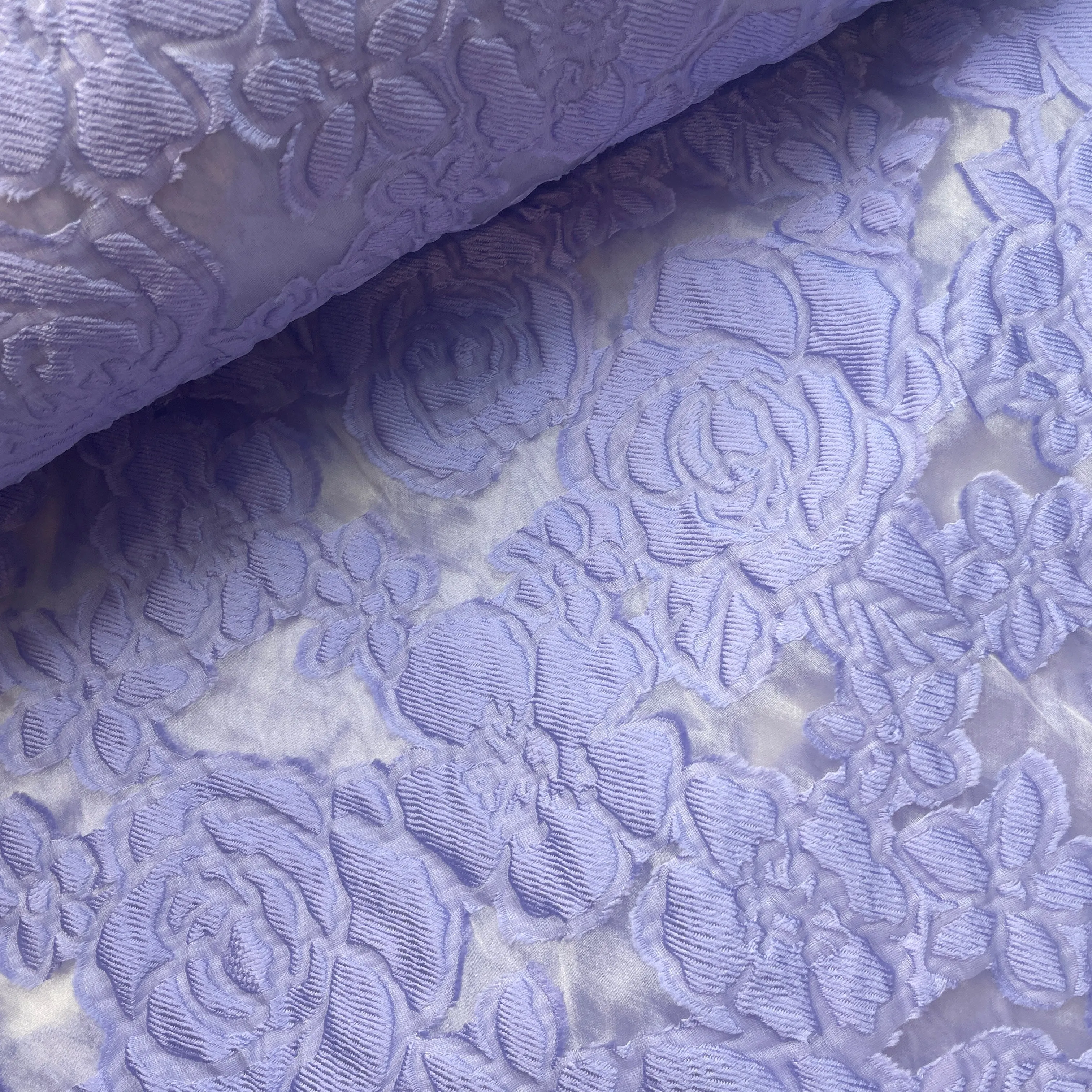 Miss Violet Soft Cloque Brocade