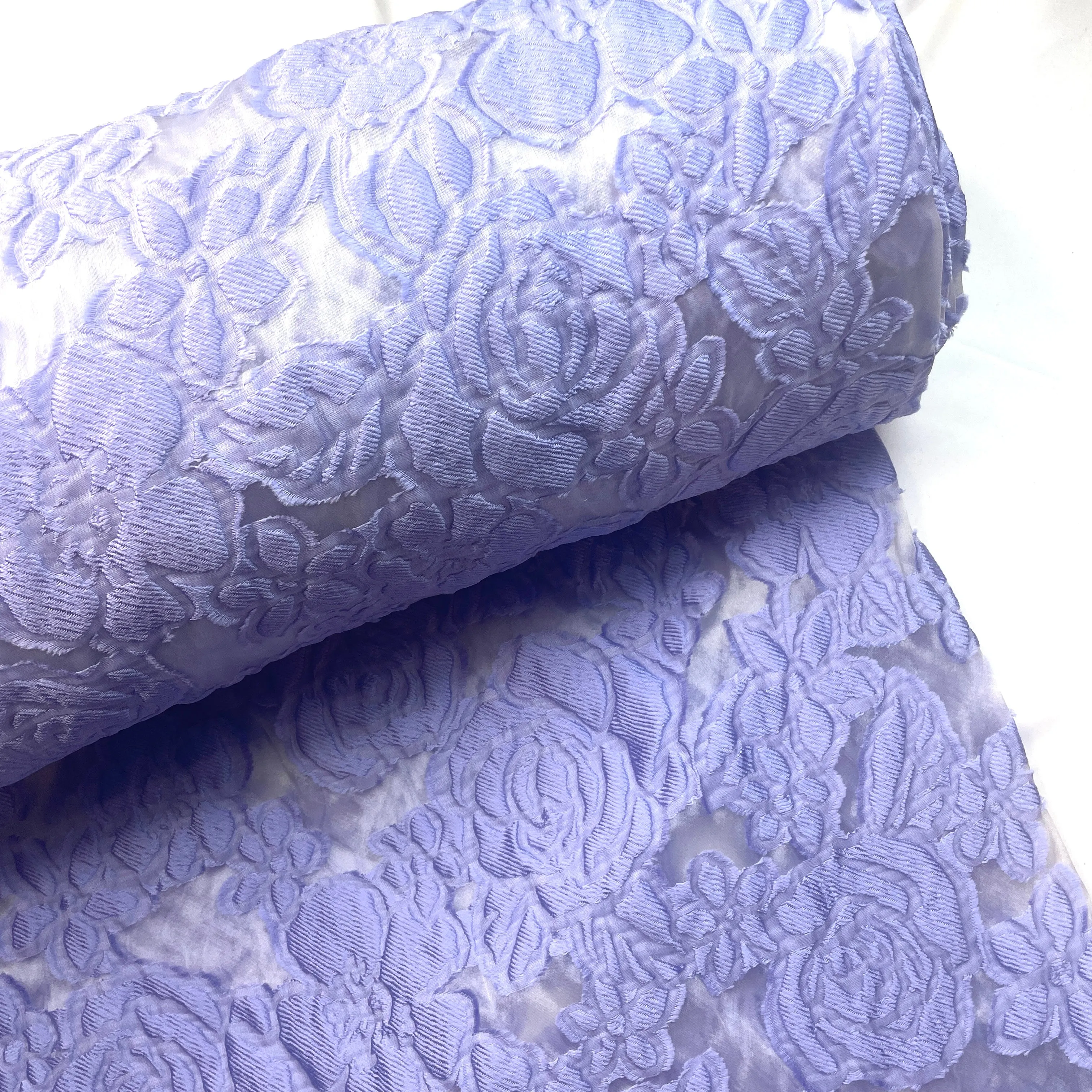 Miss Violet Soft Cloque Brocade