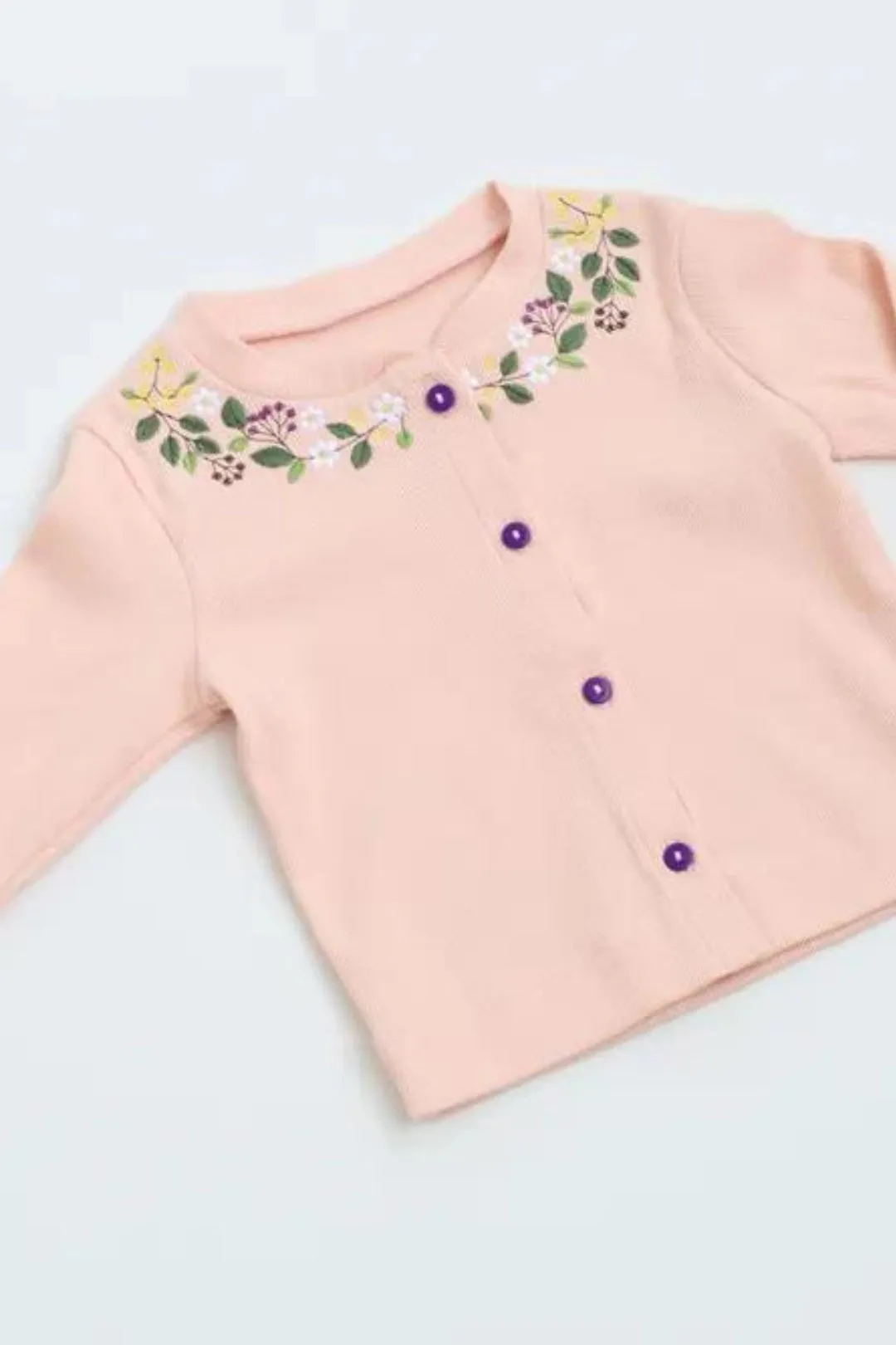 Peachy-Newborn Baby Cardigans