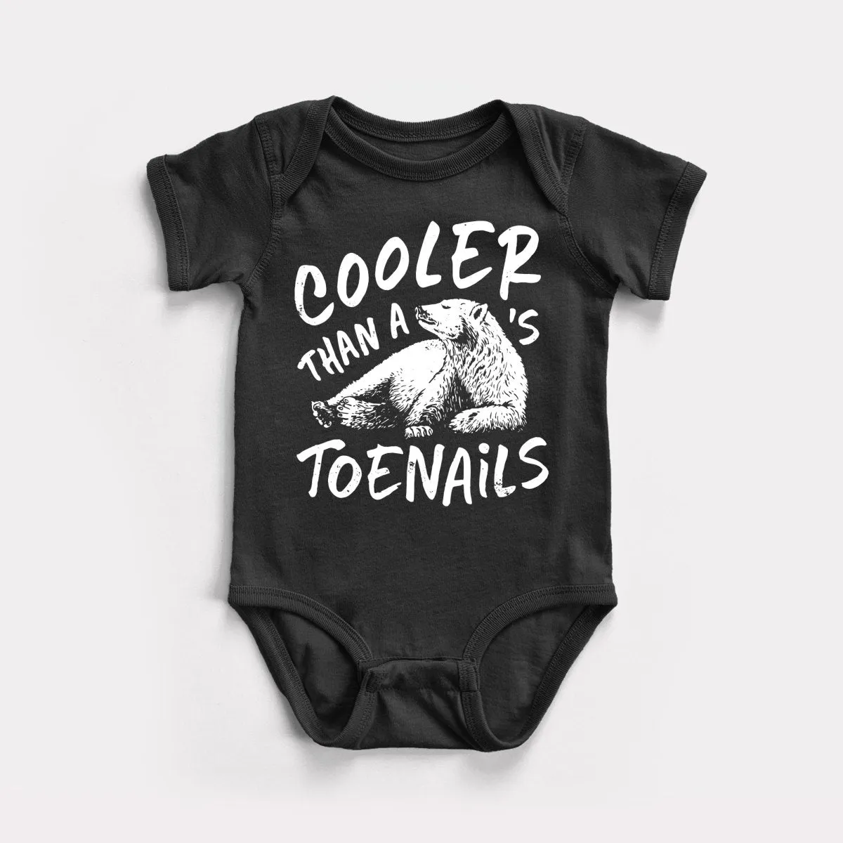 Polar Bear's Toenails Baby Bodysuit