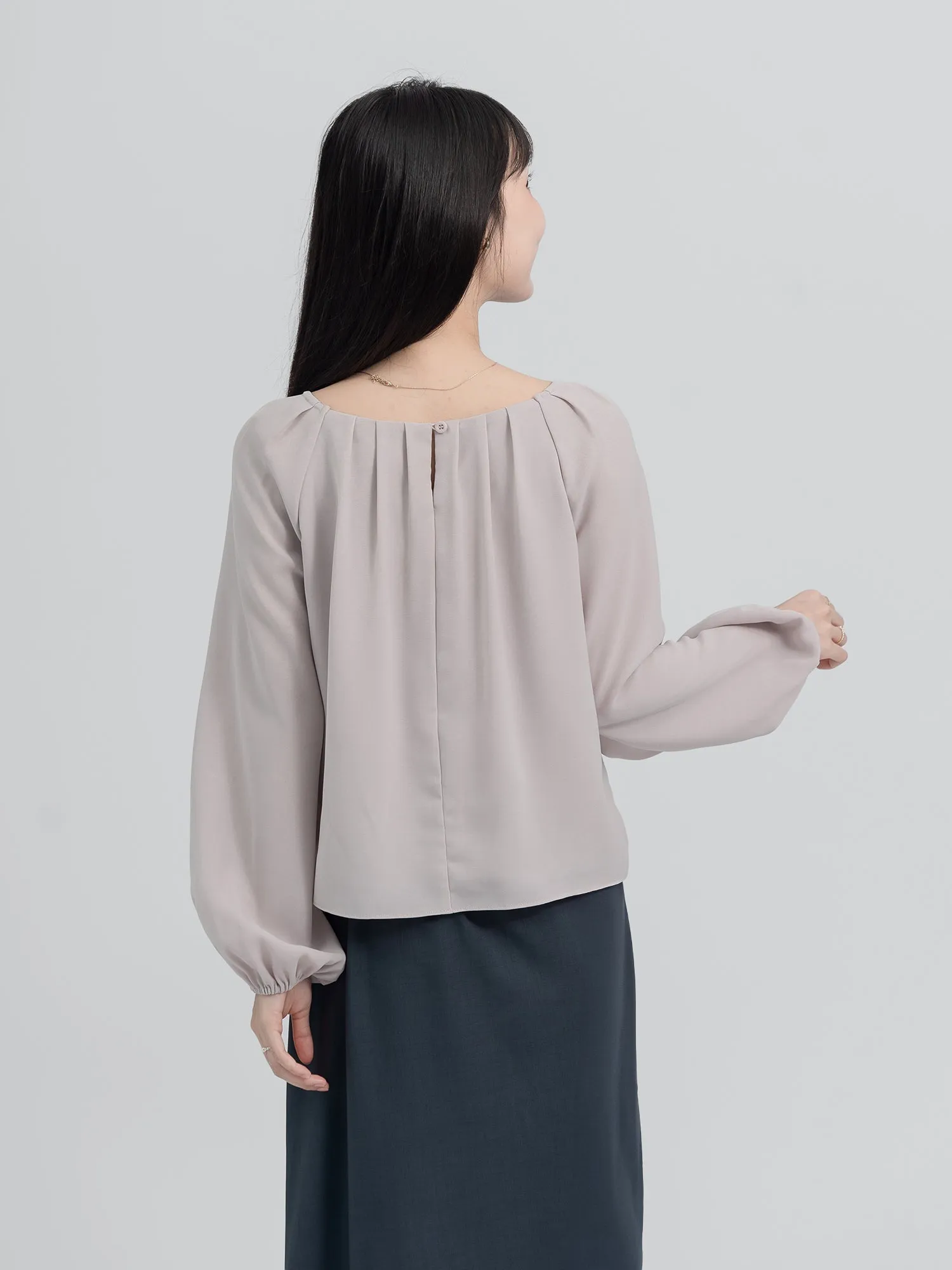 Serafina Pleated Flowy Top