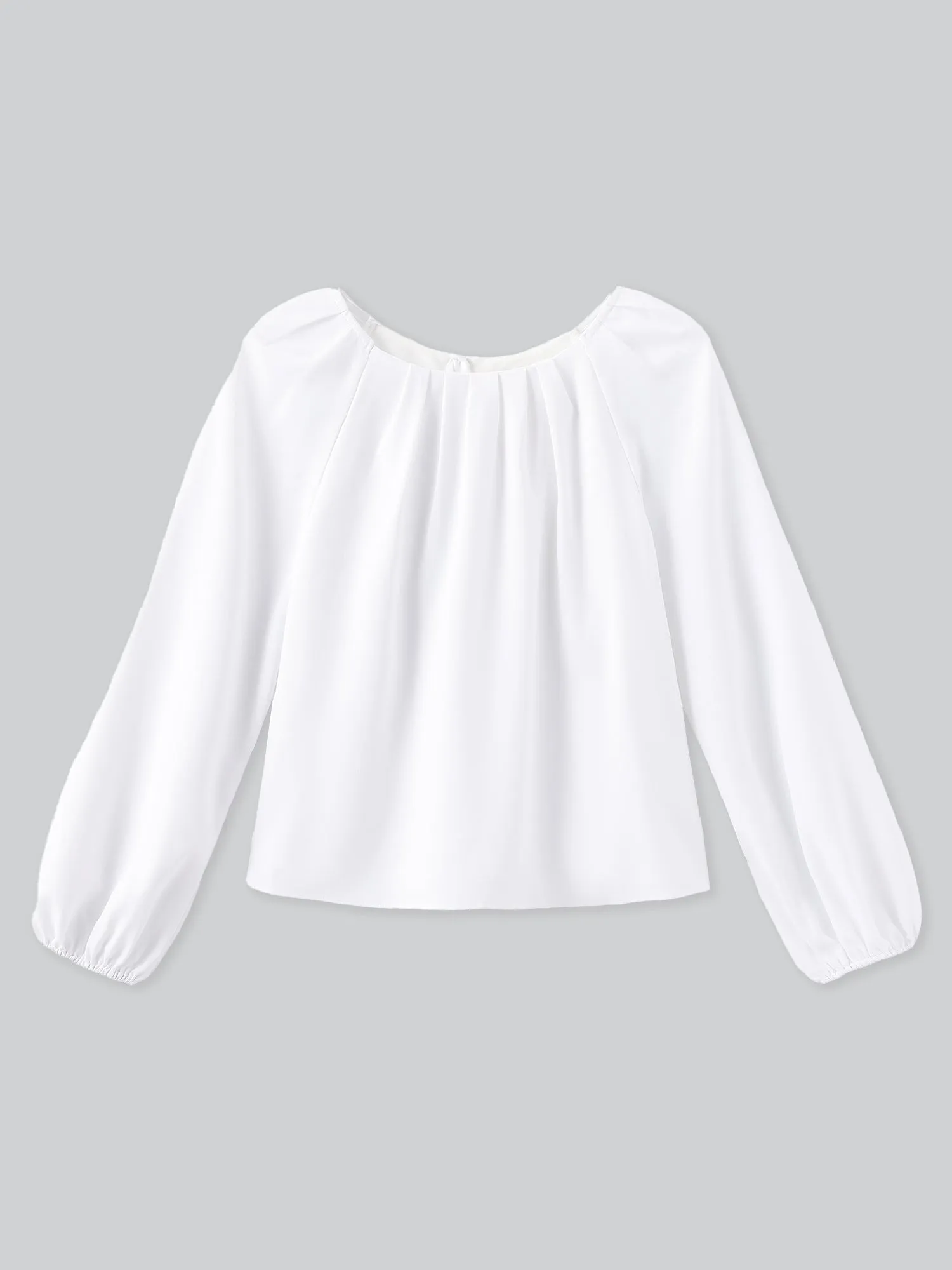 Serafina Pleated Flowy Top