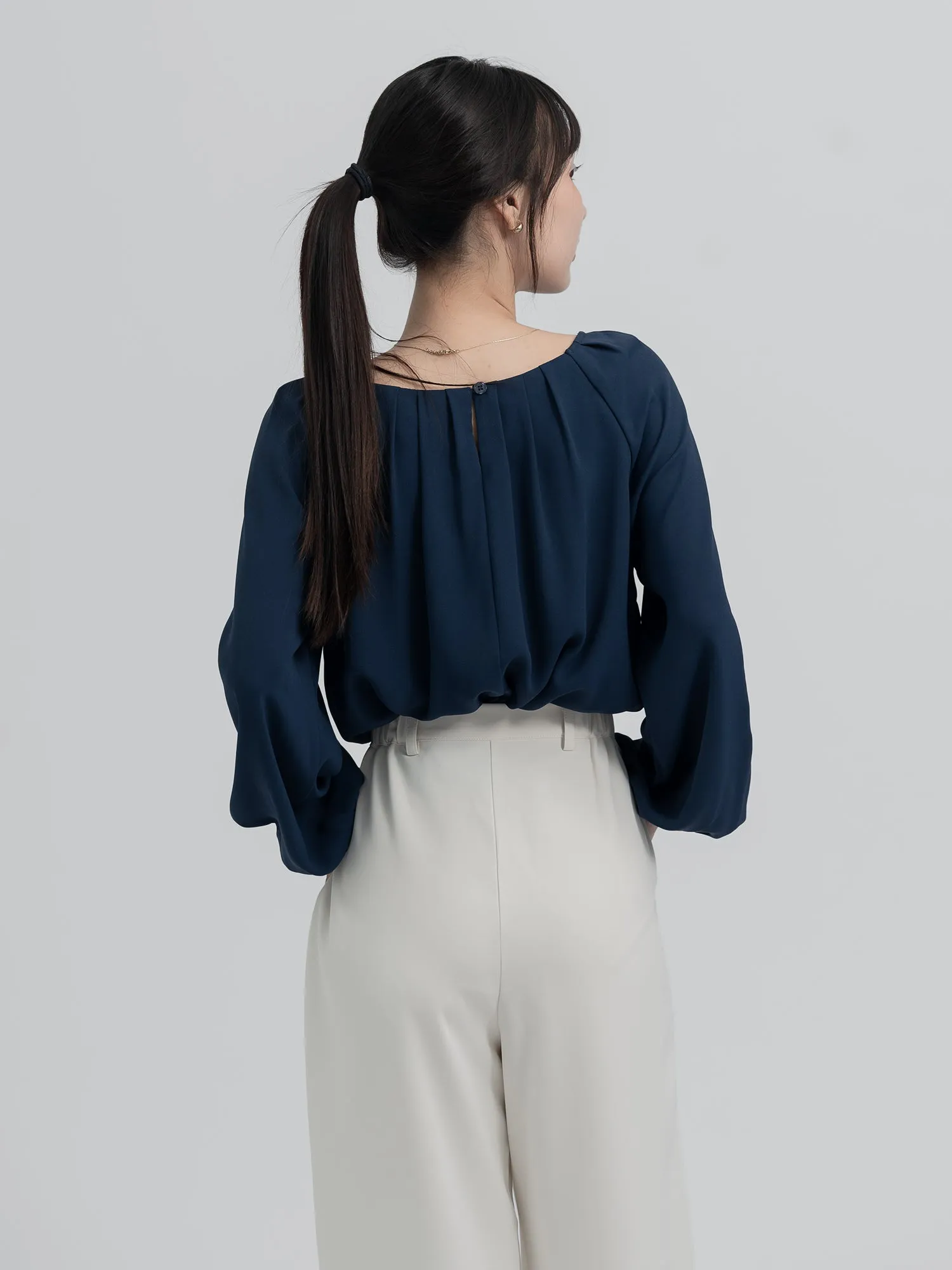 Serafina Pleated Flowy Top