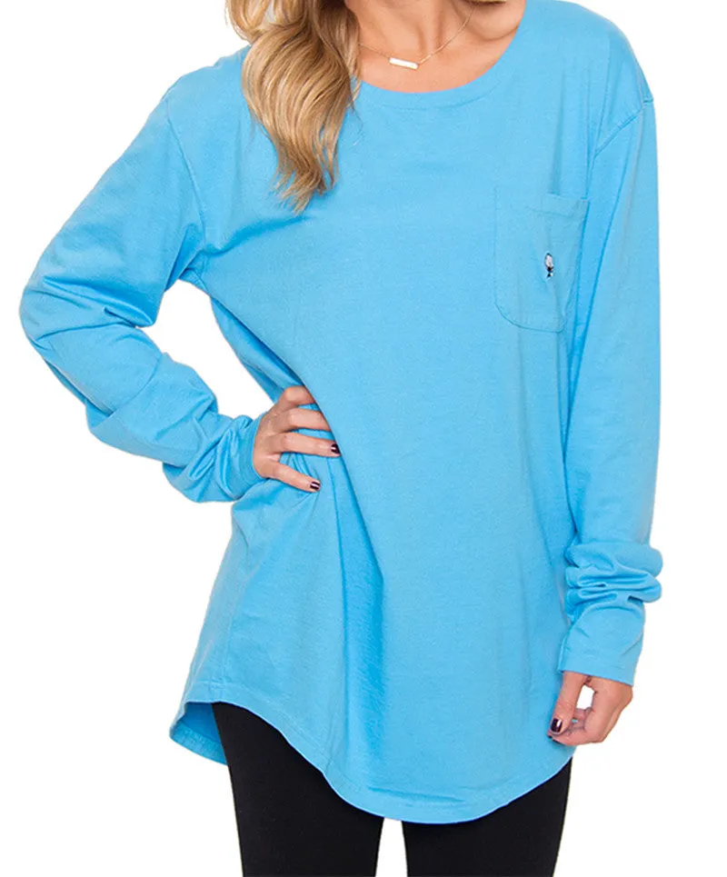 Southern Shirt Co. - Kimmy Boatneck Long Sleeve Tee