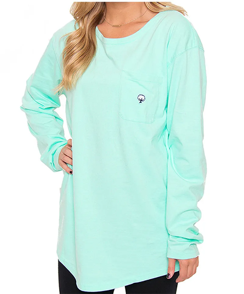 Southern Shirt Co. - Kimmy Boatneck Long Sleeve Tee