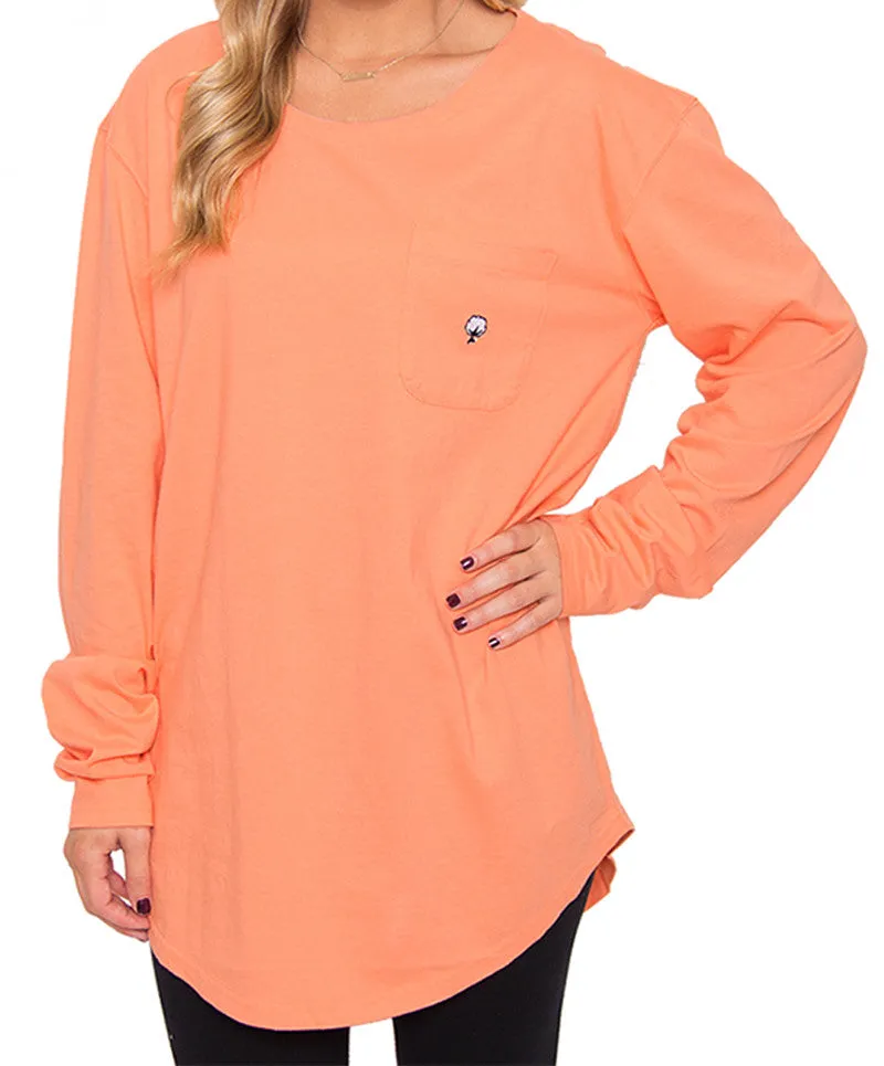 Southern Shirt Co. - Kimmy Boatneck Long Sleeve Tee