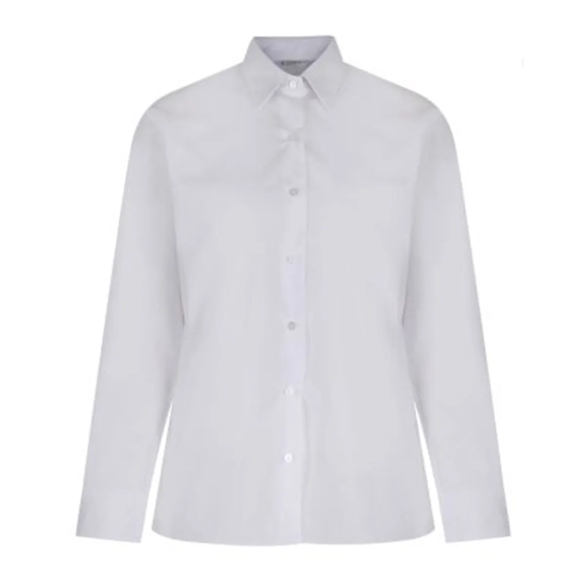 Trutex Easycare White Blouses - Long Sleeve - Twin Pack