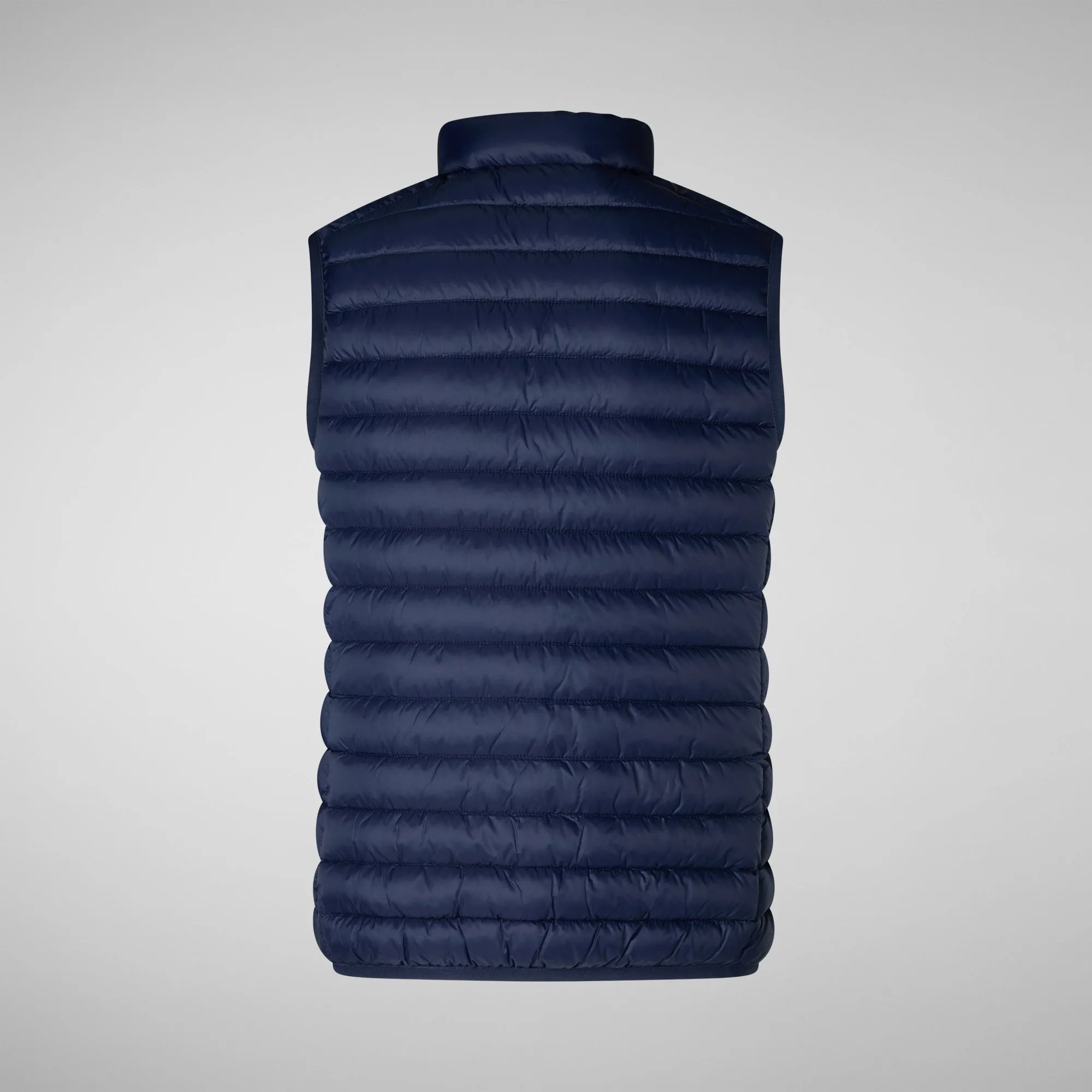 Woman's quilted vest Charlotte in navy blue