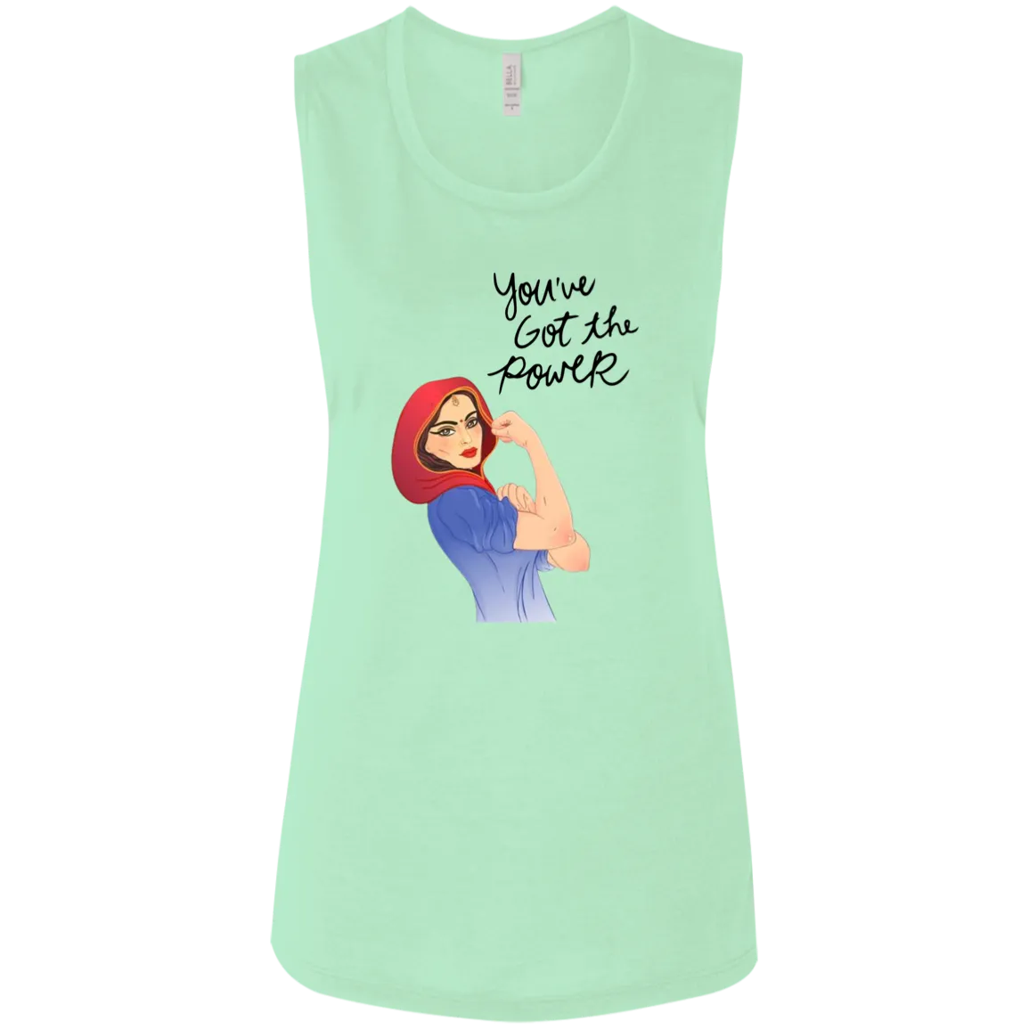 You Got The Power Ladies' Flowy Muscle Tank